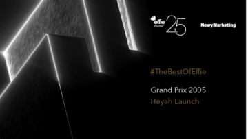 #TheBestOfEffie Grand Prix 2005: Heyah „Launch”