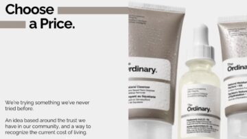 „Choose a Price”: The Ordinary proponuje, by to klient wybrał, ile zapłaci za produkt