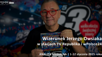 IMM: wizerunek Jerzego Owsiaka w mediach [RAPORT]