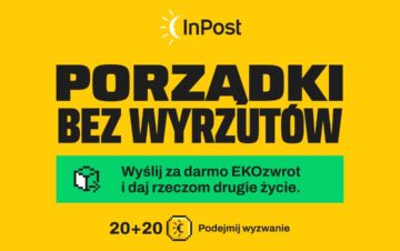 „Porządki bez wyrzutów”: EKOzwroty InPost ułatwiają nadanie ubraniom drugiego życia