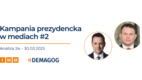 IMM i Stowarzyszenie Demagog: medialność kandydatów na prezydenta między 24 a 30 marca 2025 r. [BADANIE]