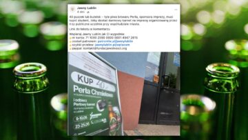 Perła oferuje darmowy wstęp na Juwenalia po zakupie 40 piw