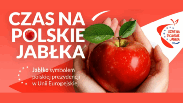 „Czas na polskie jabłka”: jabłko symbolem polskiej prezydencji w Radzie UE
