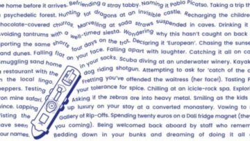 „Wake”: Brittany Ferries układa tekst w fale, by promować wakacyjne wyjazdy