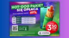 Żabka serwuje hot dogi w pakiecie. Użytkownicy aplikacji zapłacą mniej
