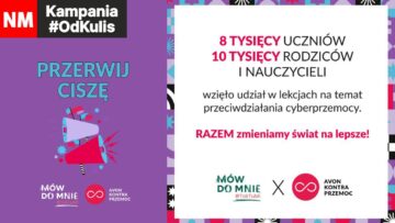 #OdKulis: 8 tys. uczniów, 10 tys. rodziców, setki godzin lekcji o cyberprzemocy – kampania „Mów do Mnie – #TokTuMi” Avonu i Mentalnie Równi