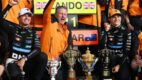 Grupa LEGO wręczyła zwycięzcom Grand Prix Wielkiej Brytanii F1® 2025 puchary wykonane w całości z klocków