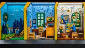 LEGO w muzeum van Gogha: tak wygląda „Żółty Dom” z klocków