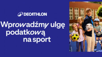 Decathlon postuluje wprowadzenie ulgi podatkowej na zajęcia sportowe dla dzieci
