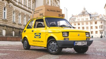 żółty maluch IKEA