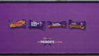 „All Heroes, No Zeros”: Cadbury zamienia brytyjskie ikony kultury w czekoladki