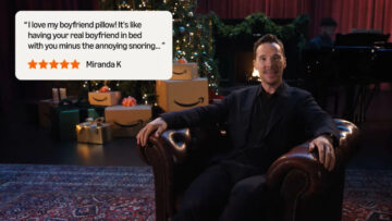 Amazon i Benedict Cumberbatch zmieniają opinie klientów w teatralne monologi