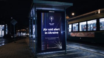 kampania OOH UNICEF Finlandia Ukraina