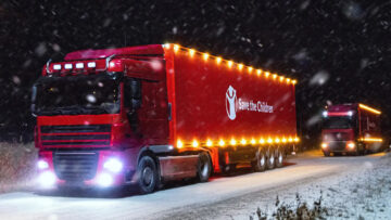 Świąteczne ciężarówki, ale bez Coca-Coli: bożonarodzeniowa kampania Save the Children