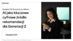 rekomendacje AI badanie Whites i SW Research
