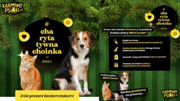Ruszyła 8. edycja ogólnopolskiej akcji #CharytatywnaChoinka od Karmimy Psiaki