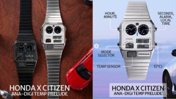 Retro, które sprzedaje się dziś: Citizen i Honda ogłaszają powrót ikony lat 80.