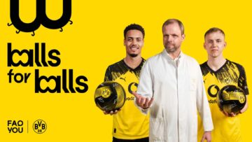 „Balls for Balls”: Borussia Dortmund gra przeciwko rakowi jąder