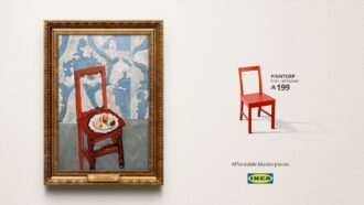 Arcydzieła na co dzień: jak IKEA wykorzystuje malarstwo w kampanii „Affordable Masterpieces”