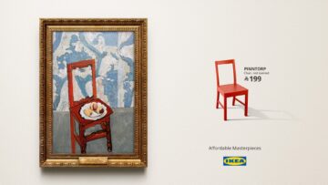 Arcydzieła na co dzień: jak IKEA wykorzystuje malarstwo w kampanii „Affordable Masterpieces”