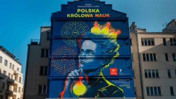 Orlen mural Maria Skłodowska-Curie