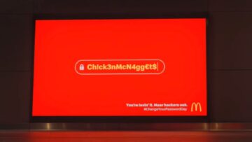 mcdonald's cyberbezpieczenstwo kampania ooh