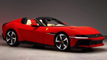 LEGO pokazało Ferrari 12Cilindri Spider z ponad 550 tys. klocków