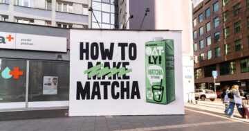 Oatly zamienia launch produktu w uliczny performance