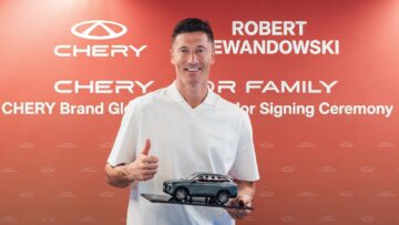 Robert Lewandowski ambasadorem Chery. Chińska marka stawia na rodzinny przekaz