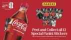 Coca-Cola ukrywa naklejki Panini pod etykietami butelek