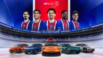 Grupa BYD Oficjalnym Partnerem Motoryzacyjnym Paris Saint-Germain