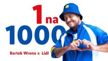 Bartek Wrona śpiewa „1 na 1000”. Lidl przerobił przebój na jubileuszowy lovesong