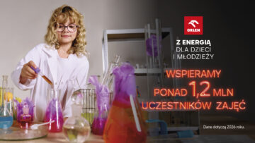 Z energią dla dzieci i młodzieży. ORLEN wspiera rozwój ponad 1,2 mln młodych ludzi w całej Polsce