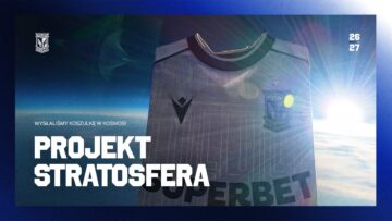 Lech Poznań wysłał swoją koszulkę do stratosfery