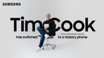 Samsung namówił Tima Cooka na Galaxy. Jest jeden haczyk