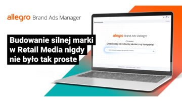 Allegro zapowiada Brand Ads Manager. Marki będą mogły prowadzić kampanie reklamowe także poza platformą