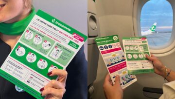 Zamiast instrukcji zakładania kamizelki – samobadanie piersi. Transavia zmienia karty bezpieczeństwa